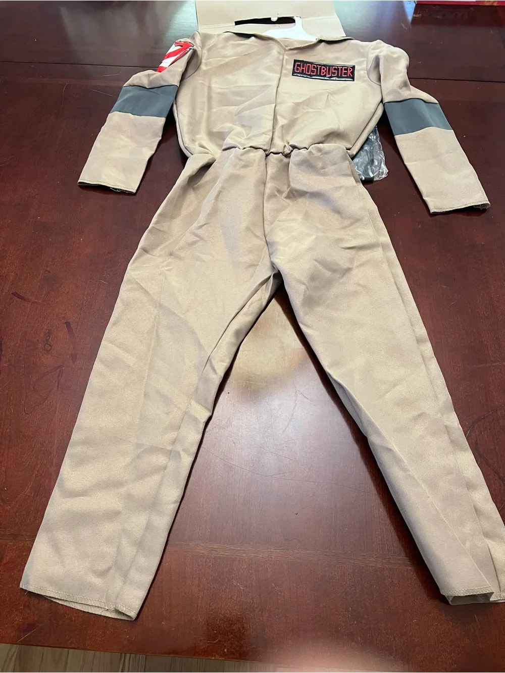 Ghost Buster Jumpsuit Costume with Inflatable Proton Pack